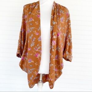 Floral kimono cardigan One size